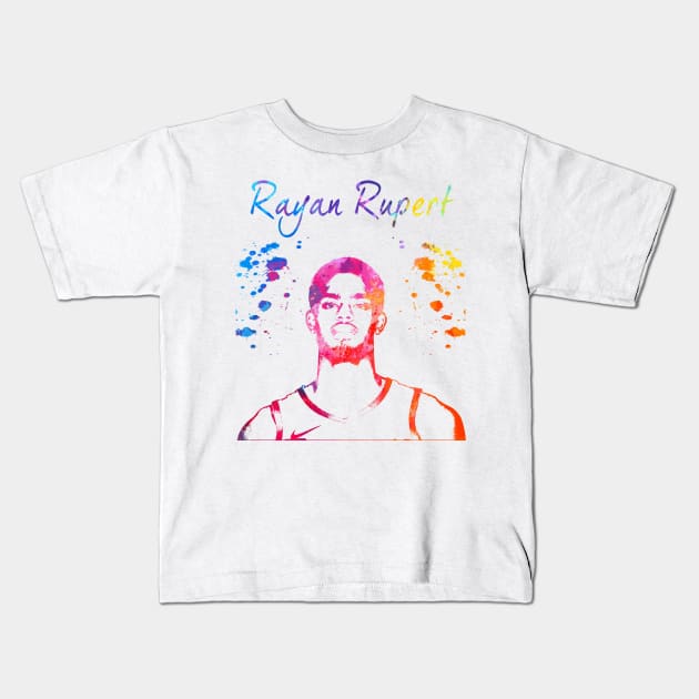 Rayan Rupert Kids T-Shirt by Moreno Art